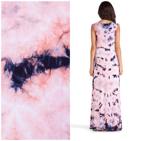 NWT Revolve Chaser Maxi Dress, Candy Tie Dye, Sized Small - Picture 3 of 12